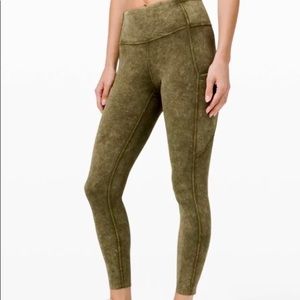 Lululemon Fast & Free High Rise Tight 25” Size 2